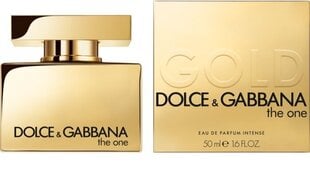 Духи Dolce Gabbana The One Gold EDP, 50 мл kaina ir informacija | Женские духи | kaup24.ee