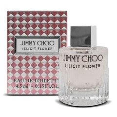Naiste tualettvesi Jimmy Choo Illicit Flower EDT Miniature, 4.5 ml цена и информация | Женские духи | kaup24.ee