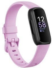 Fitbit Inspire 3 Lilac Bliss/Black цена и информация | Фитнес-браслеты | kaup24.ee
