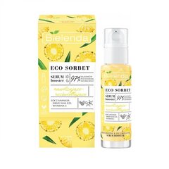 Niisutav ja sära andev seerum Bielenda Eco Sorbet Ananass, 30ml цена и информация | Сыворотки для лица, масла | kaup24.ee