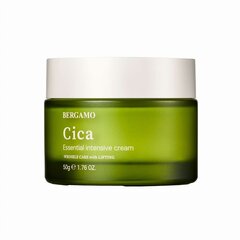 Pinguldav näokreem Bergamo Essential Intensive Cream Cica, 50g hind ja info | Näokreemid | kaup24.ee