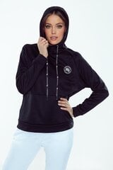 Женская толстовка SPORTING HOODIE, черная цена и информация | Спортивная одежда для женщин | kaup24.ee