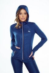Женская толстовка SPEED X HOODIE ZIP, синяя цена и информация | Спортивная одежда для женщин | kaup24.ee