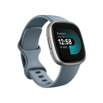 Fitbit Versa 4 NFC Waterfall Blue/Platinum FB523SRAG hind ja info | Nutikellad (smartwatch) | kaup24.ee