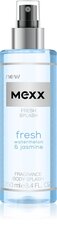 Мист для тела MEXX Fresh Splash Fresh Watermelon & Jasmine, 250 ml цена и информация | Кремы, лосьоны для тела | kaup24.ee