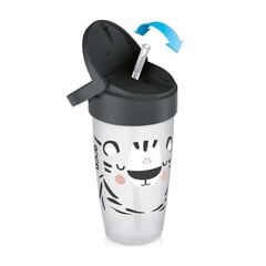 Tass kõrrega Lovi Active Salt&Pepper, 350 ml, 12 kuud+ цена и информация | Детская посуда, контейнеры для молока и еды | kaup24.ee