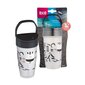 Tass kõrrega Lovi Active Salt&Pepper, 350 ml, 12 kuud+ hind ja info | Laste sööginõud | kaup24.ee