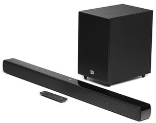 JBL Cinema SB170 2.1 Soundbar JBLSB170BLKEP цена и информация | Домашняя акустика и системы «Саундбар» («Soundbar“) | kaup24.ee