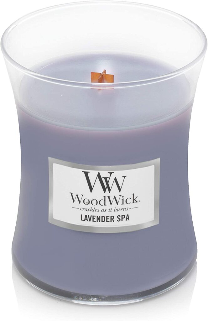 WoodWick lõhnaküünal Lavender Spa, 275 g цена и информация | Küünlad, küünlajalad | kaup24.ee