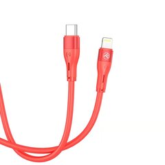 Tellur Silicone TLL155561, USB-C/Lightning, 1 м цена и информация | Кабели для телефонов | kaup24.ee