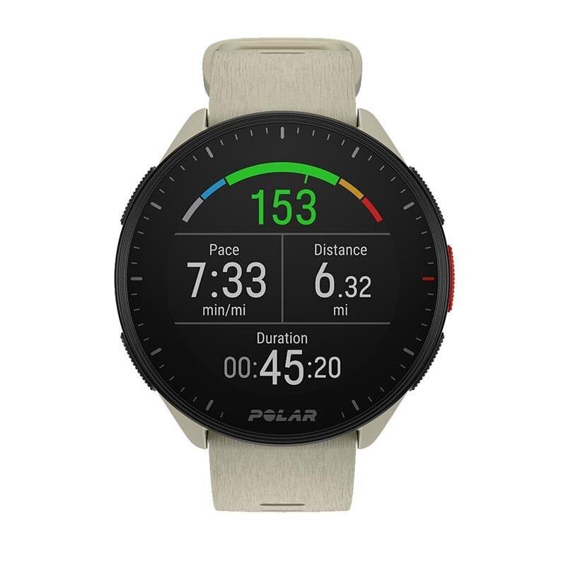 Polar Pacer GPS Sports Watch S-L Cloud White 900102175 hind ja info | Nutikellad (smartwatch) | kaup24.ee