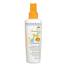 Päikesekreem Bioderma Photoderm Kid Spray For Children Very High Protection SPF 50+, 200 ml hind ja info | Päikesekreemid | kaup24.ee