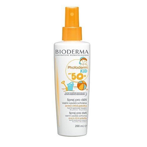 Päikesekreem Bioderma Photoderm Kid Spray For Children Very High Protection SPF 50+, 200 ml hind ja info | Päikesekreemid | kaup24.ee