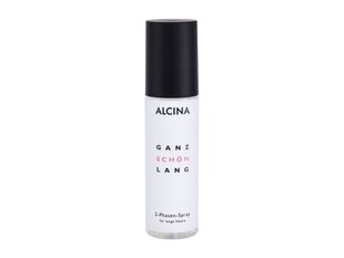 Alcina Ganz Schön Lang Hair Spray - Two-phase spray for damaged or dry long hair 125ml цена и информация | Маски, масла, сыворотки | kaup24.ee