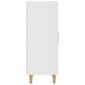 vidaXL puhvetkapp, kõrgläikega valge, 70 x 34 x 90 cm, tehispuit цена и информация | Elutoa väikesed kapid | kaup24.ee