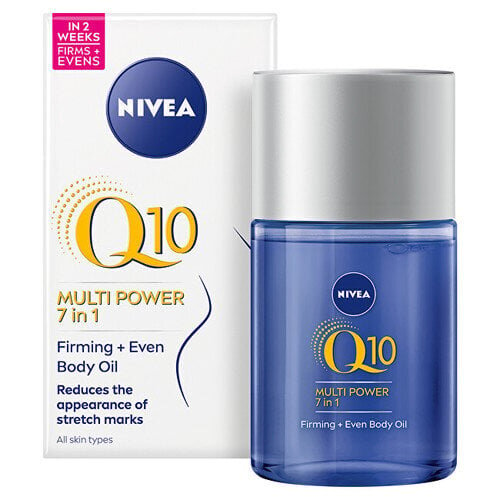 Kehaõli Nivea Q10 Multi Power 7in1 Firming + Even Body Oil - Firming body oil 100 ml цена и информация | Kehakreemid, kehaspreid | kaup24.ee