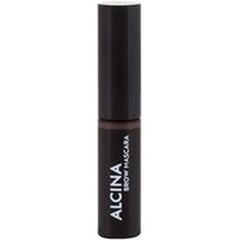 Тушь для бровей Alcina Brow Mascara, 3 мл, темная цена и информация | Карандаши, краска для бровей | kaup24.ee