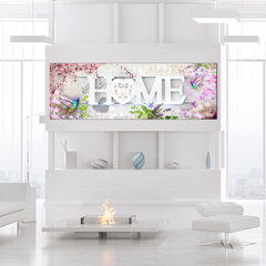 Картина - Home and Hummingbirds (1 Part) Pink Narrow 150x50 см цена и информация | Картины, живопись | kaup24.ee