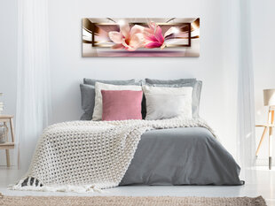 Pilt - Flowers outside the Frame (1 Part) Narrow 135x45 cm hind ja info | Seinapildid | kaup24.ee