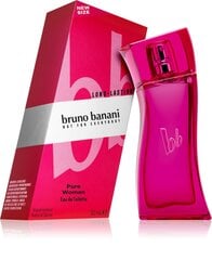 Naiste tualettvesi Bruno Banani Pure Woman EDT, 30 ml hind ja info | Naiste parfüümid | kaup24.ee