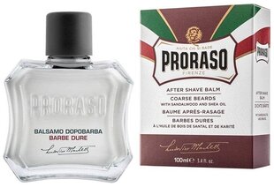 Raseerimisjärgnev palsam Proraso Red After Shave Balm, 100 ml hind ja info | Raseerimisvahendid | kaup24.ee