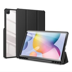 Tahvelarvuti kaaned Dux Ducis Toby armored tough Smart Cover for Samsung Galaxy Tab S6 Lite with a holder for stylus pen black цена и информация | Чехлы для планшетов и электронных книг | kaup24.ee