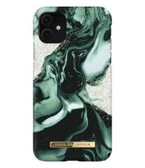 Telefoniümbris IDeal of Sweden iPhone 11/XR Golden Olive Marble цена и информация | Чехлы для телефонов | kaup24.ee