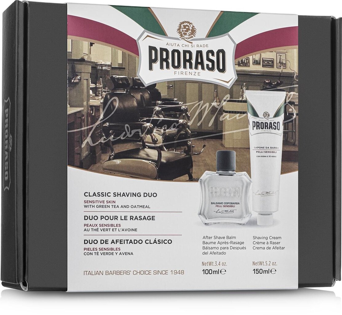 Raseerimiskomplekt Proraso hind ja info | Raseerimisvahendid | kaup24.ee