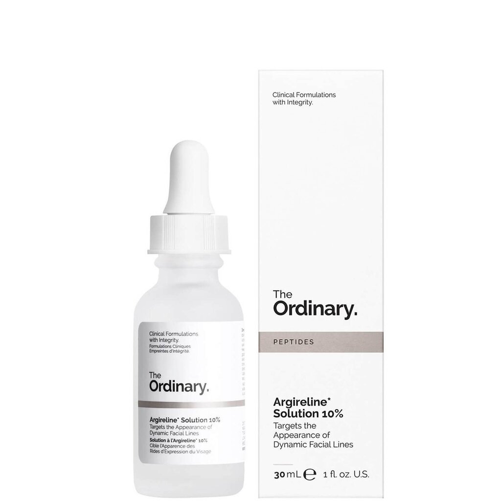 Noorendav peptiidseerum The Ordinary Argireline Solution 10%, 30 ml hind ja info | Näoõlid, seerumid | kaup24.ee