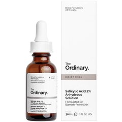 Näoseerum salitsüülhappega The Ordinary Salicylic Acid 2% Anhydrous Solution, 30 ml цена и информация | Сыворотки для лица, масла | kaup24.ee