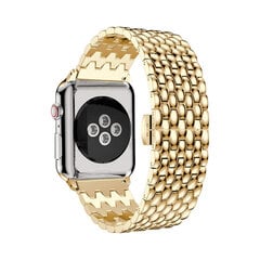 Apple Watch Waves Roostevaba Teras Rihm – Kuld 38/40/41mm hind ja info | Nutikellade ja nutivõrude tarvikud | kaup24.ee