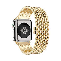 Apple Watch Waves Roostevaba Teras Rihm – Kuld 42/44/45mm hind ja info | Nutikellade ja nutivõrude tarvikud | kaup24.ee