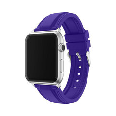 Силиконовый Ремешок Silk для Apple Watch — Фиолетовый 38/40/41мм цена и информация | Аксессуары для смарт-часов и браслетов | kaup24.ee