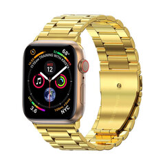 Apple Watch Roostevaba Teras Rihm – Kuld 42/44/45mm hind ja info | Nutikellade ja nutivõrude tarvikud | kaup24.ee