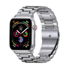 Apple Watch Roostevaba Teras Rihm – Hõbe 38/40/41mm цена и информация | Аксессуары для смарт-часов и браслетов | kaup24.ee