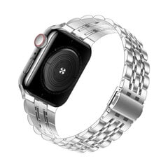 Apple Watch Roostevaba Teras Rihm – Hõbe 38/40/41mm hind ja info | Nutikellade ja nutivõrude tarvikud | kaup24.ee