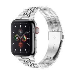 Apple Watch Roostevaba Teras Rihm – Hõbe 38/40/41mm hind ja info | Nutikellade ja nutivõrude tarvikud | kaup24.ee