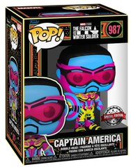 Фигурка Funko POP! Marvel Captain America Black light Exclusive цена и информация | Атрибутика для игроков | kaup24.ee