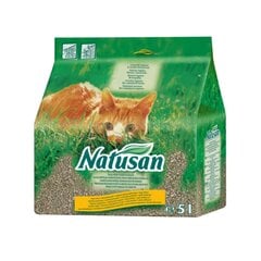 Наполнитель для кошек Natusan, упаковка 5 л цена и информация | Наполнитель для кошек | kaup24.ee