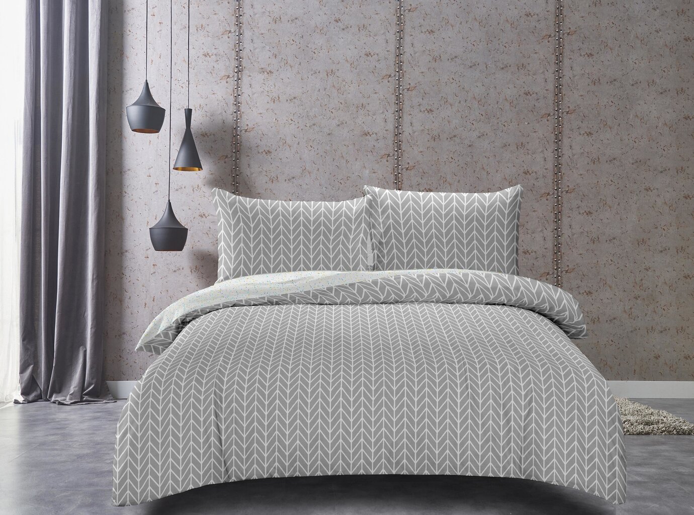 Decoking voodipesukomplekt Herringbone - erinevad suurused hind ja info | Voodipesukomplektid | kaup24.ee