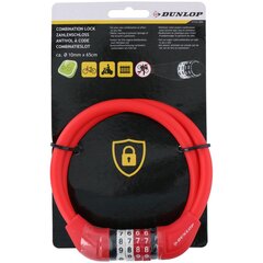 Dunlop jalgrattalukk, 1.0x65, punane hind ja info | Rattalukud | kaup24.ee