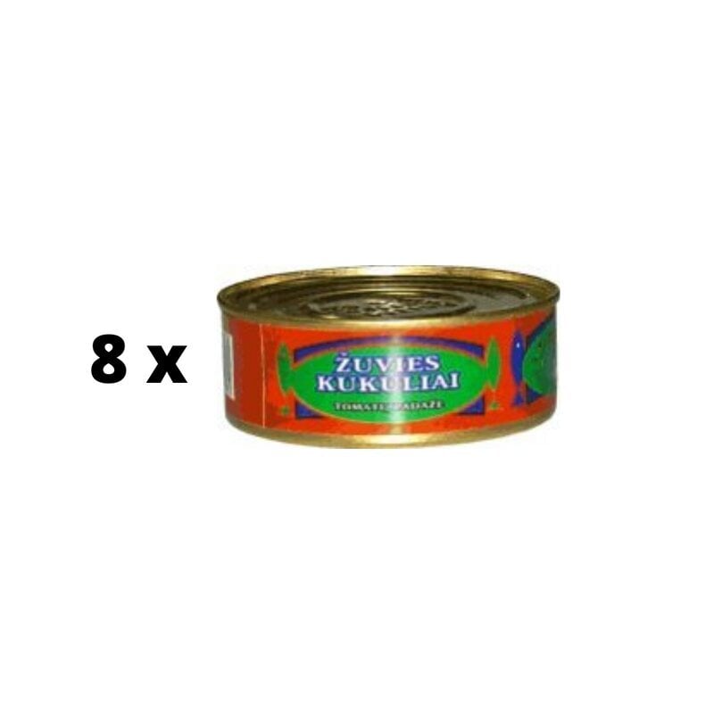 Kalapallid tomatikastmes, 240 g x 8 tk. pakett цена и информация | Kalatooted | kaup24.ee