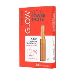 5-päevane hooldus C-vitamiiniga naha sära andmiseks Catrice Glow Vit C Power Shots seerum, 5 ml hind ja info | Näoõlid, seerumid | kaup24.ee