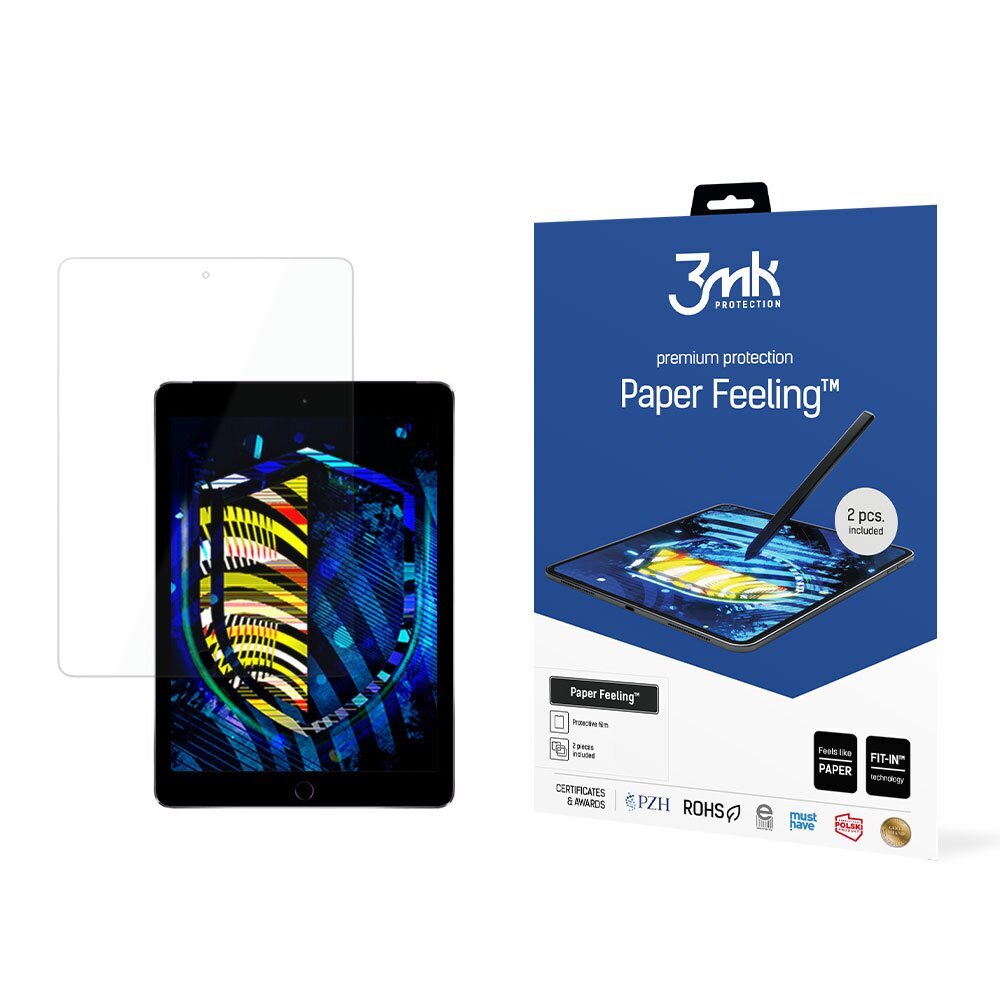 Ekraani kaitseklaas Apple iPad Air 2 - 3mk Paper Feeling™ 11'' screen protector цена и информация | Tahvelarvuti lisatarvikud | kaup24.ee