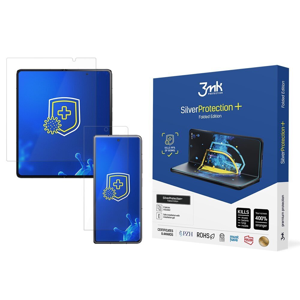Ekraani kaitseklaas Honor Magic V - 3mk SilverProtection+ Folded Edition screen protector hind ja info | Ekraani kaitsekiled | kaup24.ee