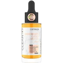 Catrice Clean ID Shine Bright Carrot Face Oil, 30 мл цена и информация | Сыворотки для лица, масла | kaup24.ee