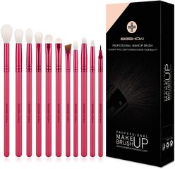 Кисти для макиажа Eigshow Jade Series 11 Piece Eye Brush Set Red Agate цена и информация | Кисти для макияжа, спонжи | kaup24.ee