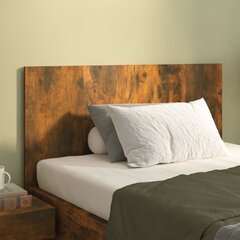 vidaXL voodipeats, suitsutatud tamm, 120 x 1,5 x 80 cm, tehispuit hind ja info | Voodid | kaup24.ee
