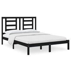 Каркас кровати, 140x200 см, чёрный цена и информация | Кровати | kaup24.ee