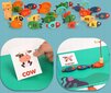 Montessori kalapüügimäng, 20 joonistega kaarti, 2 õngeritva hind ja info | Arendavad mänguasjad | kaup24.ee